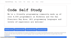 Desktop Screenshot of codeselfstudy.com